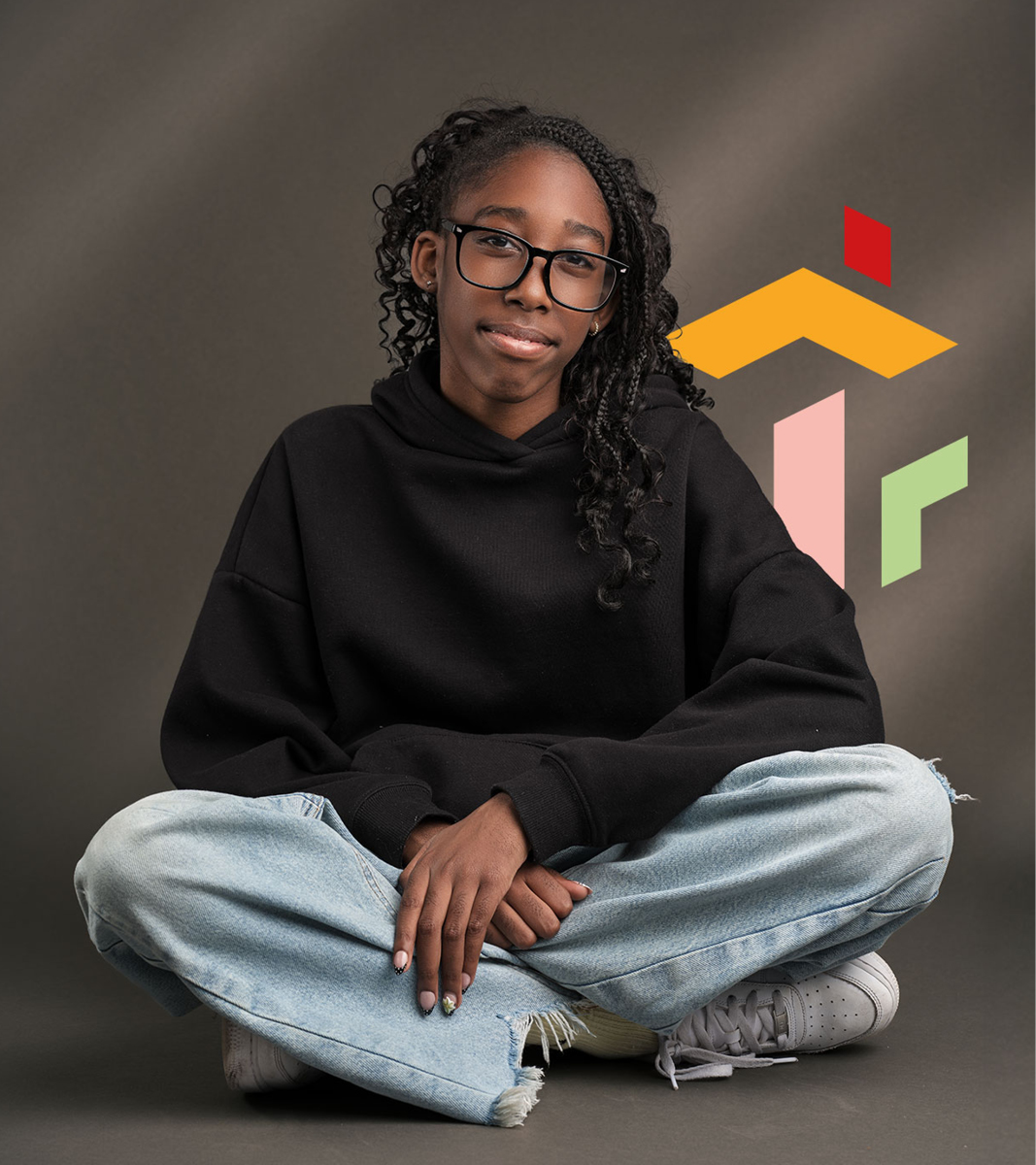 'Met het zelf plannen bepaal je zelf wat je doet en wanneer. Als je hard werkt, heb je snel je werk af. Je leert hier te focussen en je te concentreren. Soms zeg ik tegen mijn vriendinnen: niet kletsen, want ik wil mijn werk af hebben.'